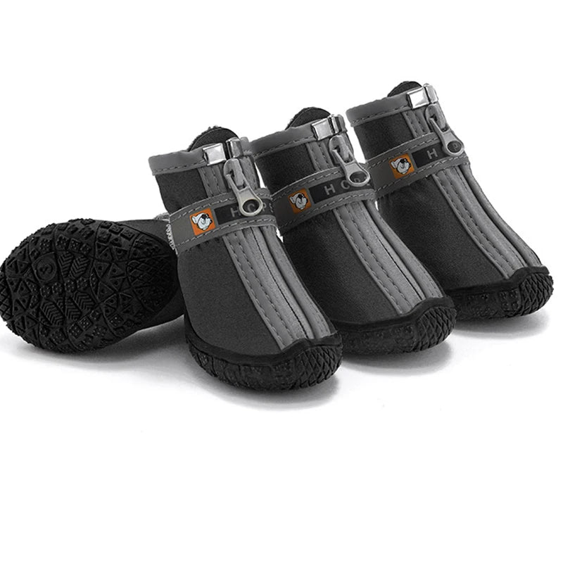 RuggedPaw Winter Booties – Non-Slip Thermal Pet Shoes