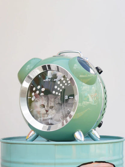 Intelligent Outdoor Portable comfortable Pet Cat Backpack Large Capacity Carrier with temperature and humidity reminder