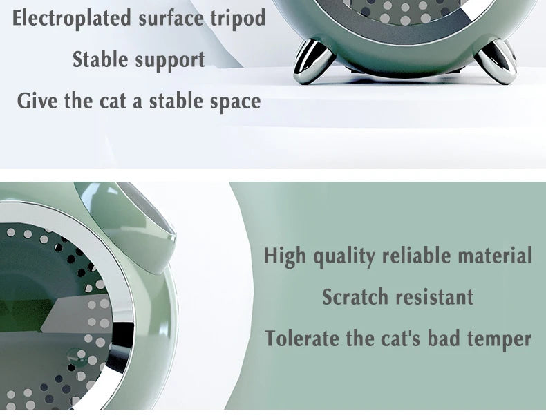 Intelligent Outdoor Portable comfortable Pet Cat Backpack Large Capacity Carrier with temperature and humidity reminder