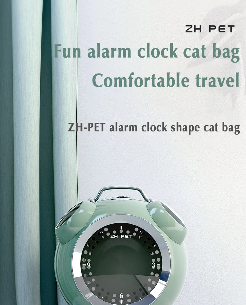 Intelligent Outdoor Portable comfortable Pet Cat Backpack Large Capacity Carrier with temperature and humidity reminder