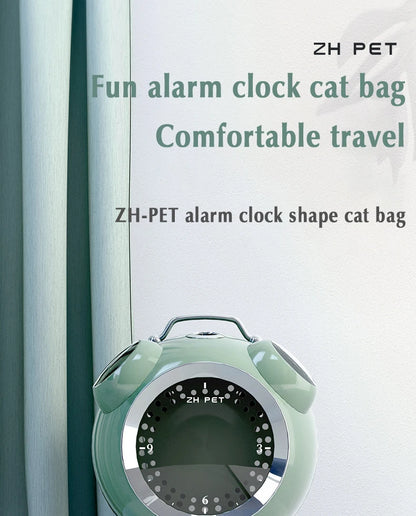 Intelligent Outdoor Portable comfortable Pet Cat Backpack Large Capacity Carrier with temperature and humidity reminder