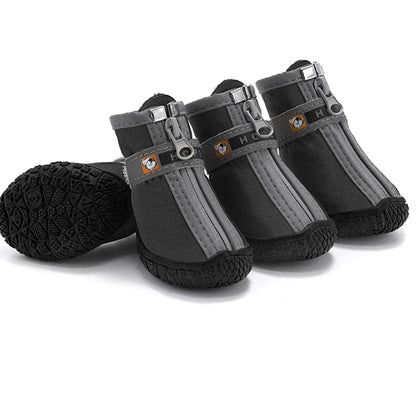 RuggedPaw Winter Booties – Non-Slip Thermal Pet Shoes