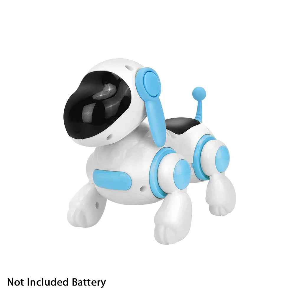 Smart Interactive Robotic Dog Simulated Walking Light Sound Music Children's Educational Crawling, Singing and Interactive New