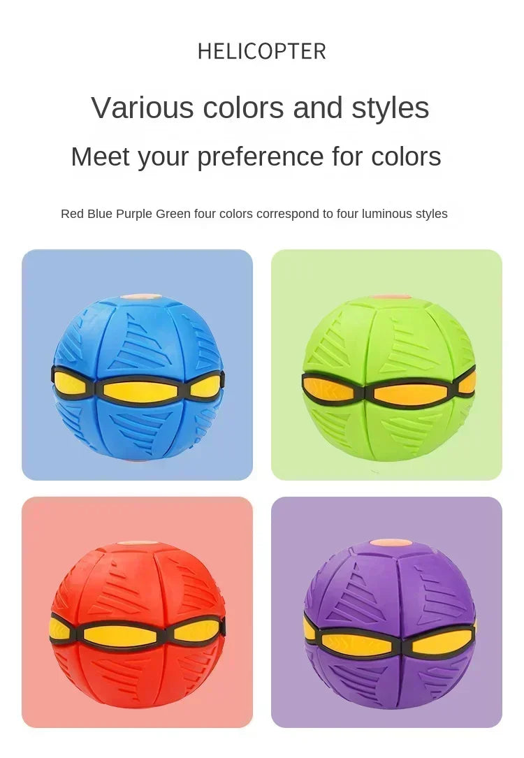 UFO Magic Ball – Pop-Up Flying Saucer Outdoor Toy