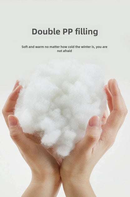 2-in-1 Ultra-Soft Plush Pet Bed – Self-Warming Winter Nest