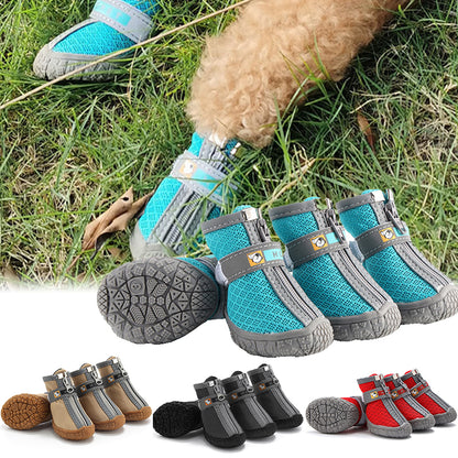 RuggedPaw Winter Booties – Non-Slip Thermal Pet Shoes