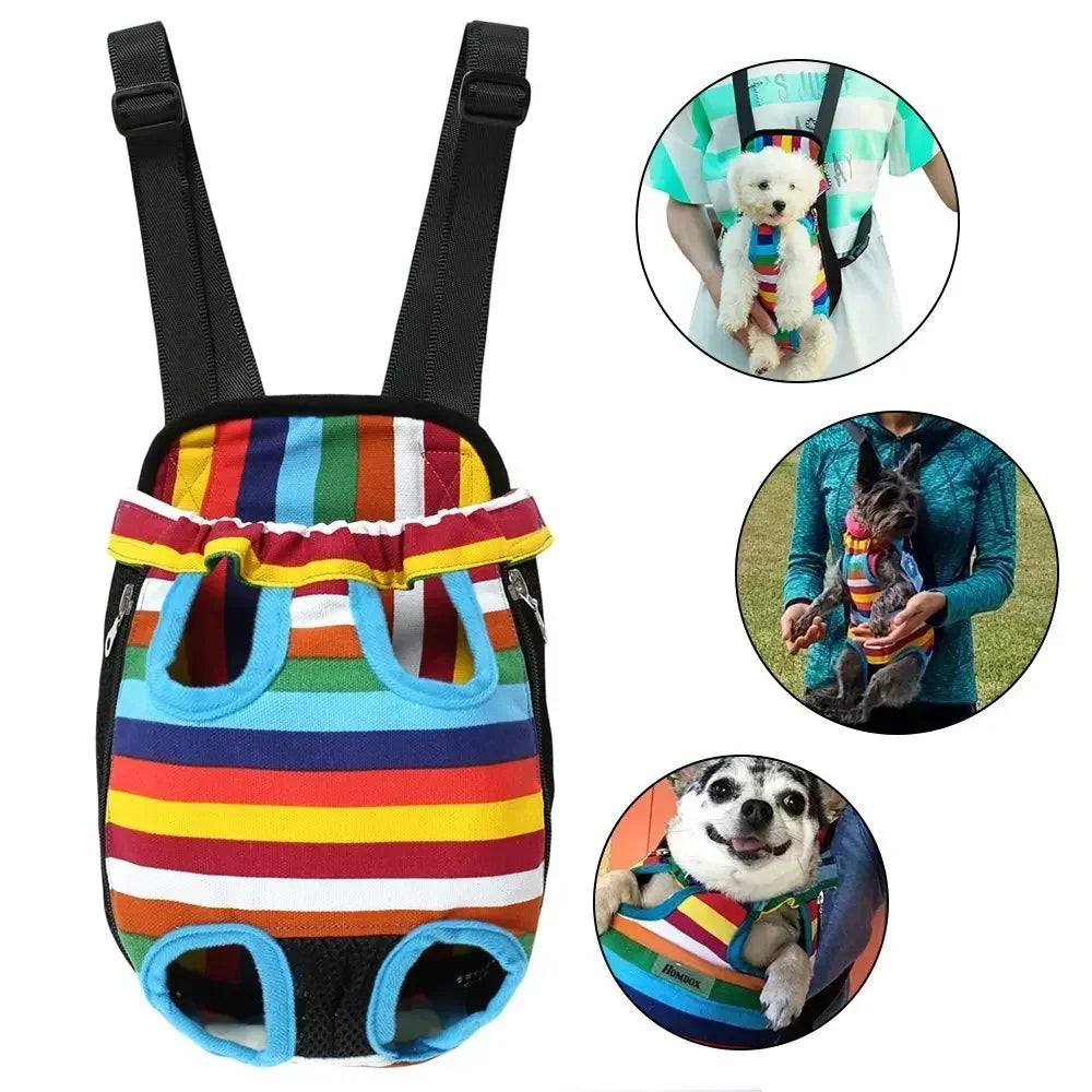 Breathable Pet Travel Backpack – Portable Tote Carrier for Cats & Dogs