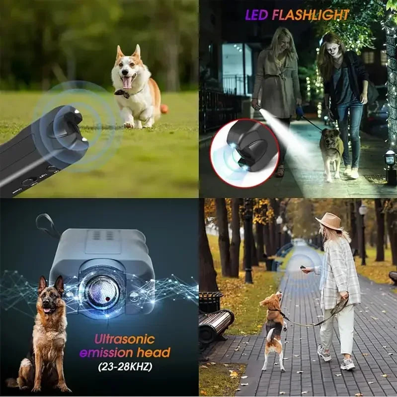 BarkQuiet™ 3-in-1 Ultrasonic Dog Trainer & Deterrent