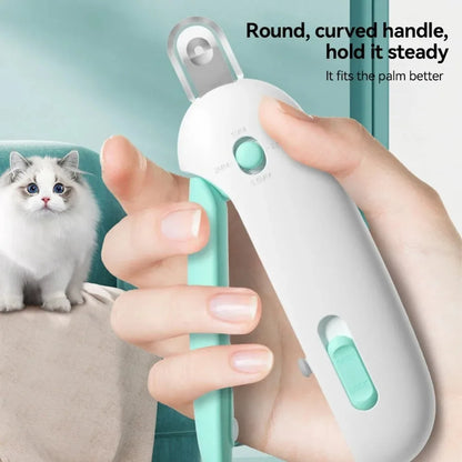 Professional Pet Nail Clippers – Adjustable Safety Hole & Comfort Grip
