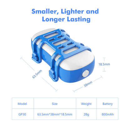 ‌4G Dog Cat GPS Tracker for Pets - Waterproof Smart Locator with App, Live Tracking & Light/Sound