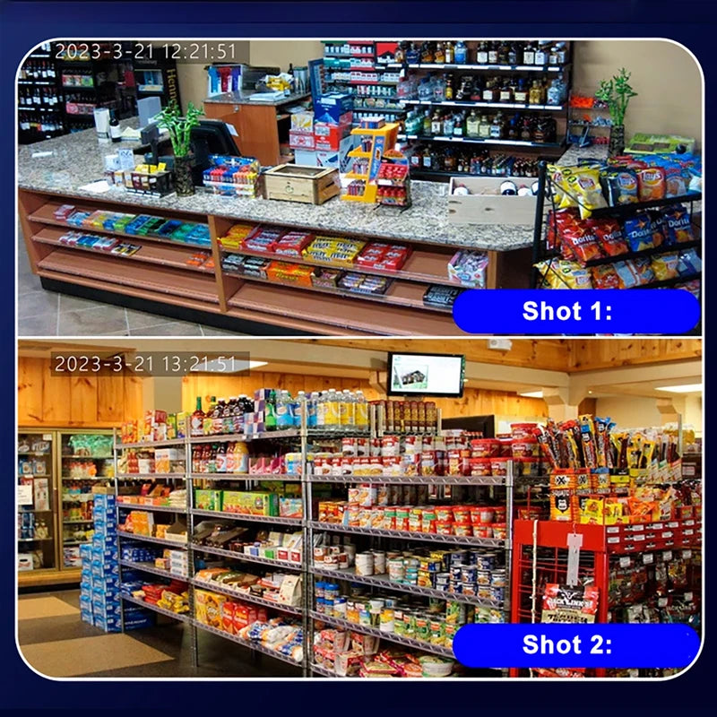 WIFI Dual Lens Robot Camera Dual Screen Monitoring 1080P HD PTZ IP Security Surveillance Camera Auto Tracking Baby Pets Monitor