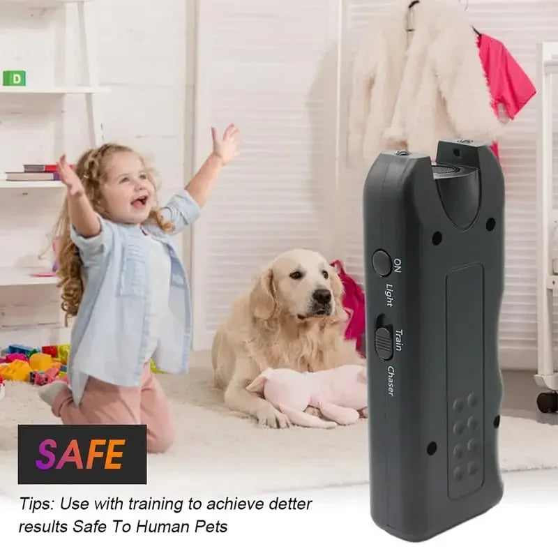 BarkQuiet™ 3-in-1 Ultrasonic Dog Trainer & Deterrent