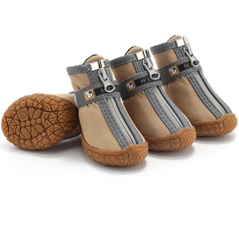 RuggedPaw Winter Booties – Non-Slip Thermal Pet Shoes