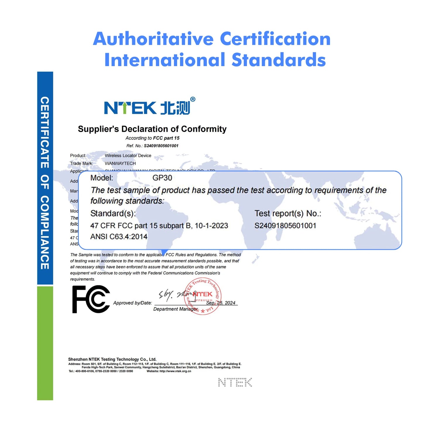 ‌4G Dog Cat GPS Tracker for Pets - Waterproof Smart Locator with App, Live Tracking & Light/Sound