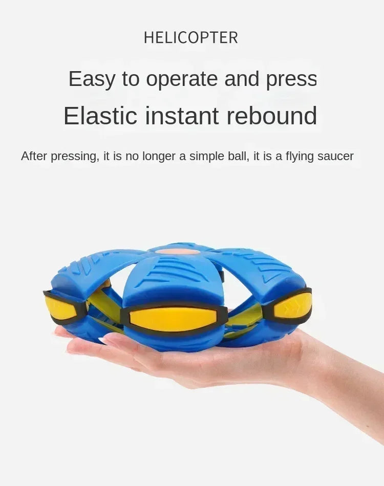 UFO Magic Ball – Pop-Up Flying Saucer Outdoor Toy