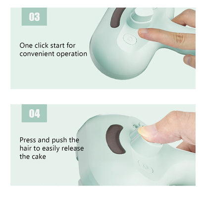 SafeSteam 3-in-1 Pet Brush – Gentle Hair Removal for Cats & Dogs