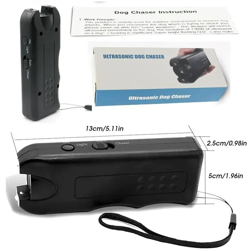 BarkQuiet™ 3-in-1 Ultrasonic Dog Trainer & Deterrent