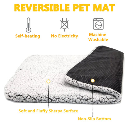 AeroWarm Self-Heating Pad – Thermal Core Pet Blanket