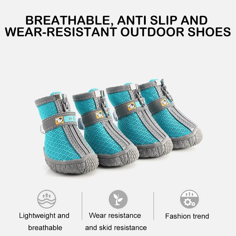 RuggedPaw Winter Booties – Non-Slip Thermal Pet Shoes