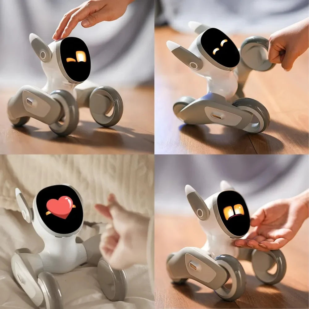 Loona Smart Pet Robot | AI Interactive,Gesture Control,Voice Commands,Home Monitoring,Multilingual Support,Children's Companion