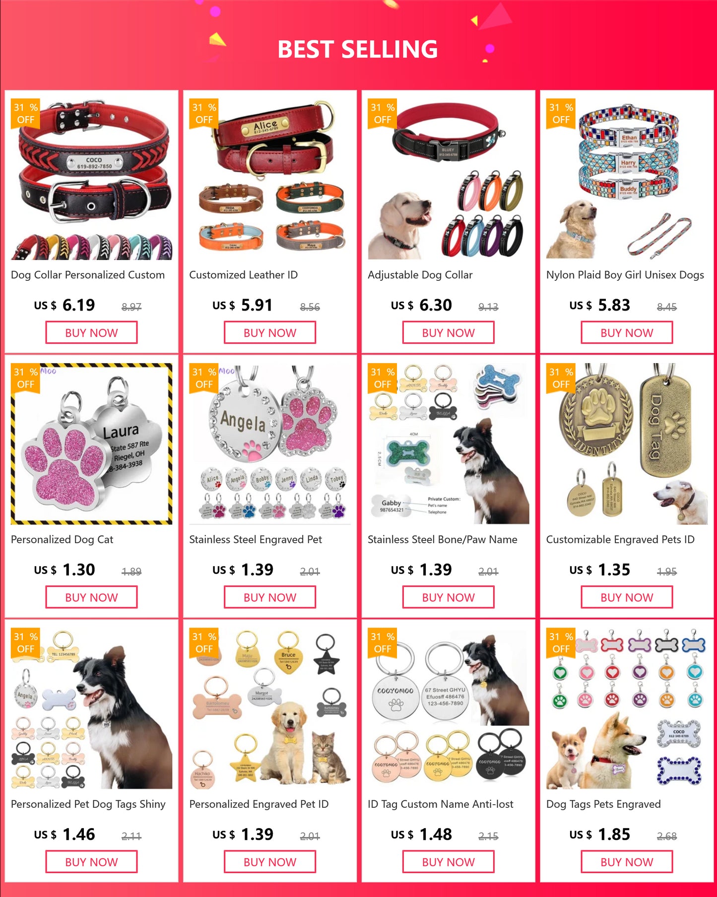 Ultra-Bright LED Collar – Weatherproof Night Safety for All Dogs