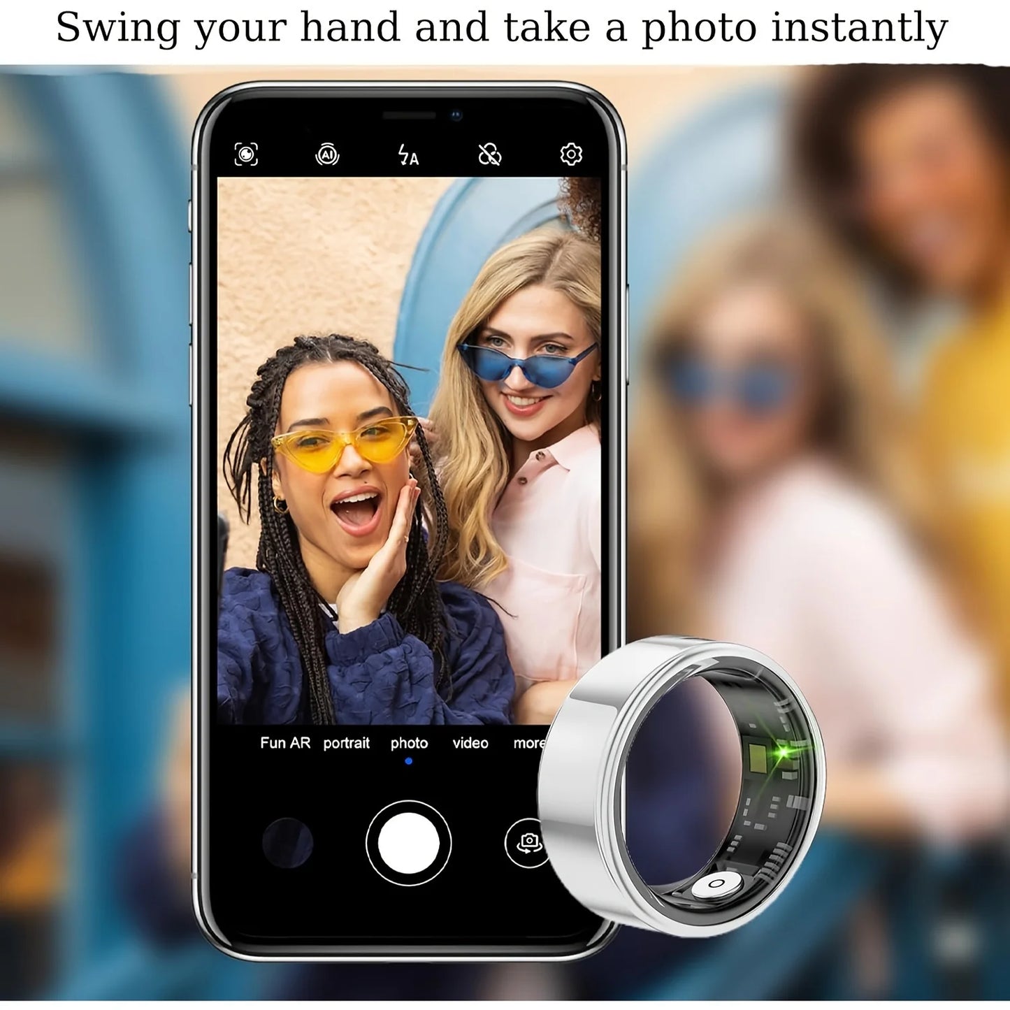 The Future of Wellness on Your Finger – OmniRing™ Smart Health Tracker