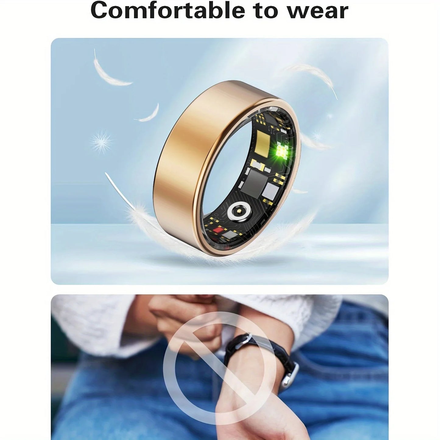 The Future of Wellness on Your Finger – OmniRing™ Smart Health Tracker