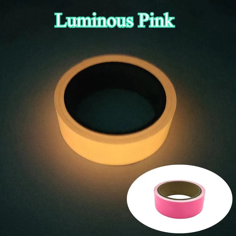 Cat luminous stickers adhesive tape night home indoor outdoor self  luminous fluorescent strips Stair warning tape DIY stage