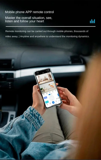 WIFI Dual Lens Robot Camera Dual Screen Monitoring 1080P HD PTZ IP Security Surveillance Camera Auto Tracking Baby Pets Monitor