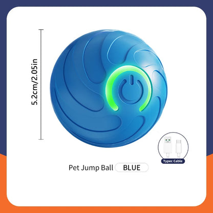 Smart Dog Toy Ball Electronic Interactive Pet Toy Moving Ball USB Automatic Moving Bouncing for Puppy Christmas gift Cat Product
