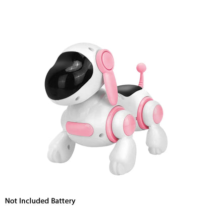 Smart Interactive Robotic Dog Simulated Walking Light Sound Music Children's Educational Crawling, Singing and Interactive New