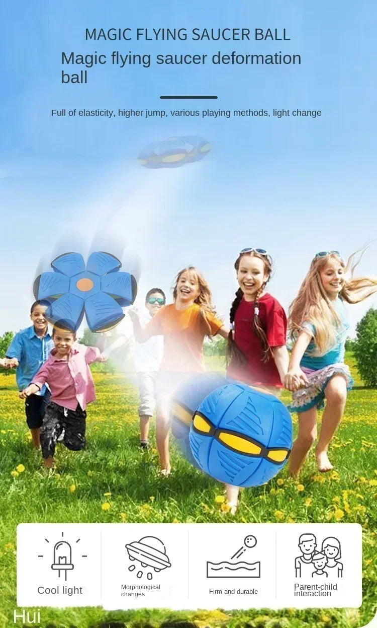 UFO Magic Ball – Pop-Up Flying Saucer Outdoor Toy