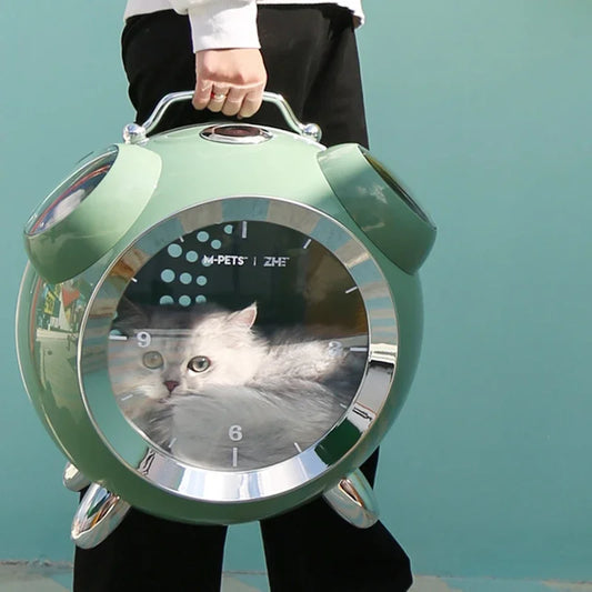 Intelligent Outdoor Portable comfortable Pet Cat Backpack Large Capacity Carrier with temperature and humidity reminder