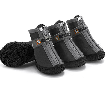 RuggedPaw Winter Booties – Non-Slip Thermal Pet Shoes